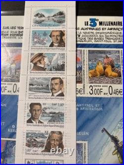 Timbres France, Terres Australes Modernes, Blocs