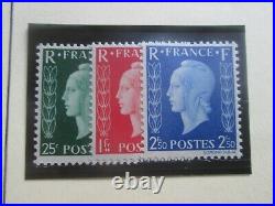 Timbres France Yt 701a/701c Neuf
