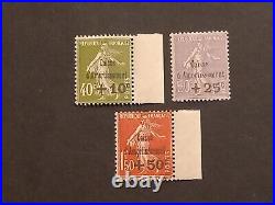 Timbres France caisse d'amortissement 1931 yt 275/7 neufs XX TTB