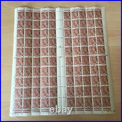 Timbres France feuille type Mercure 1939 N° 416A X 100 N/MNH SHEET