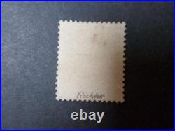 Timbres France n° 128 Mouchon neufs signé