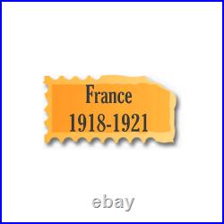 Timbres France neufs 1918-1921 années complètes