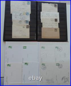Timbres France sur lettres anciennes et modernes + cartes postale + divers