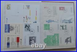 Timbres France sur lettres anciennes et modernes + cartes postale + divers