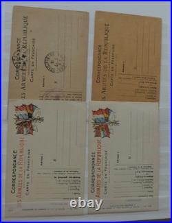 Timbres France sur lettres anciennes et modernes + cartes postale + divers