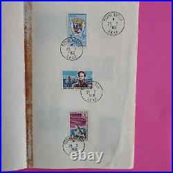 Timbres TAAF facicule poste aerienne4-5-14-13- poste 15-25-23-17-24-3-14-13A-20