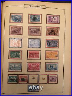 Timbres de collection Etats Unis de 1861 à 1941