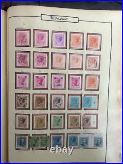 Timbres de collection Monaco de 1885 à 1941