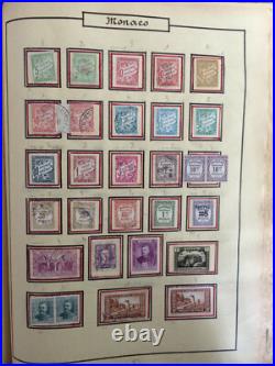 Timbres de collection Monaco de 1885 à 1941