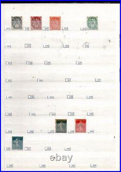 Timbres français neufs à l'unité au choix du n°107 au n°423 années 1900 à 1939