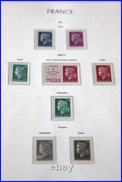 Timbres france neufs année complete