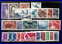Timbres france neufs année complète 1936 (avec 321)