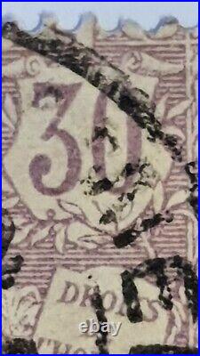 Timbres france oblitérés Violet Type II 1902 30C