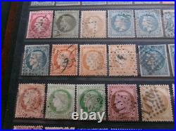 Très beau lot de classiques oblitérés. Cote mini 1650