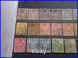 Très beau lot de classiques oblitérés. Cote mini 1650