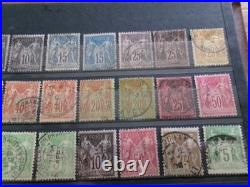 Très beau lot de classiques oblitérés. Cote mini 1650