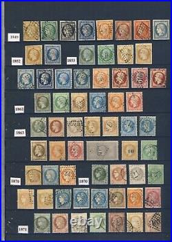 Très belle collection complète de France de 1849 à 1959 (val. Catalogue 45000)