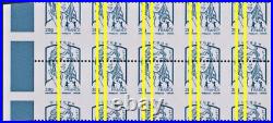 VARIETE N°4780ab Rle CIAPPA 20g BLEU, PIQUAGE A CHEVAL 60/40 1B TAN 2 Bdes PHOSP