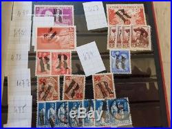 VENTE ÉTÉ 2#LOT194 stock timbres semeuses pasteurs COTE 28.000 perforés rebuts