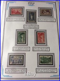VENTE PRINTEMPS 2#LOT213 GIGA collection timbres France 12 albums Yvert Tellier