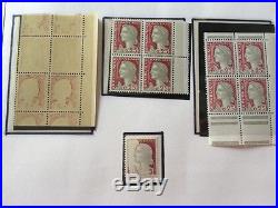 VENTE PRINTEMPS 2#LOT332 FRANCE collection timbres Marianne variétés phosphore