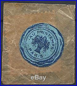 Variété Semeuse n° 137 5 c vert timbre monnaie SACHET Au Printemps, TB et RR