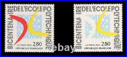 Variété timbre de France Neuf