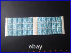 YT 192 NEUF IMPRESSION SUR RACCORD TTB en BLOC DE 10 EXEMPLAIRES, RARE